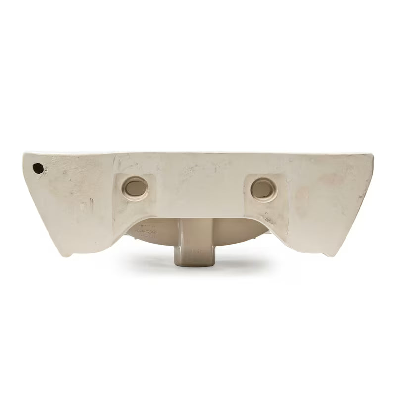 Viseči umivalnik Vitra Integra 50x43 cm z odprtino pro za armaturo na sredini v beli barvi.