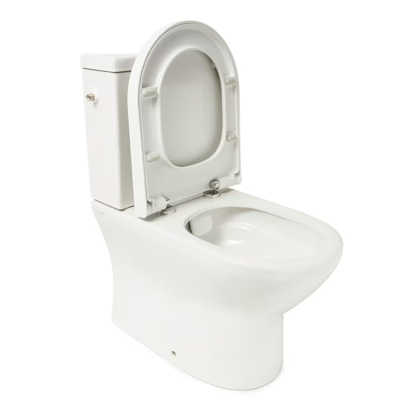 Bel WC monoblok vitra Integra brez splakovalnega kroga s wc desko mehko Zapiranje Soft Close in splakovalnikom