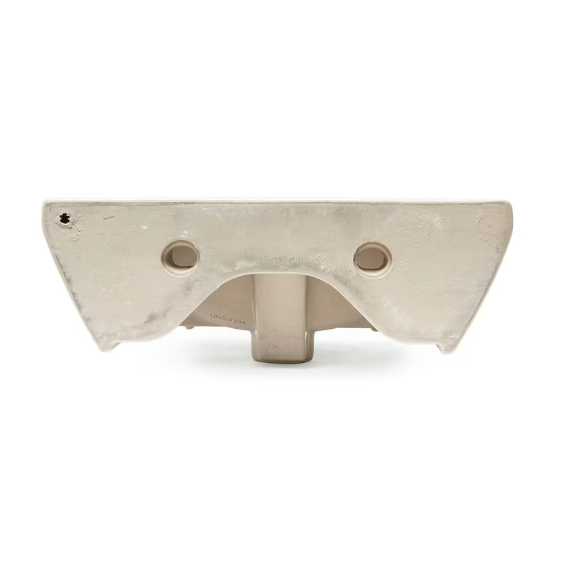 Bijeli viseče keramički umivaonik vitra Integra 45x40 cm s otvorom za pro slavinu u sredini