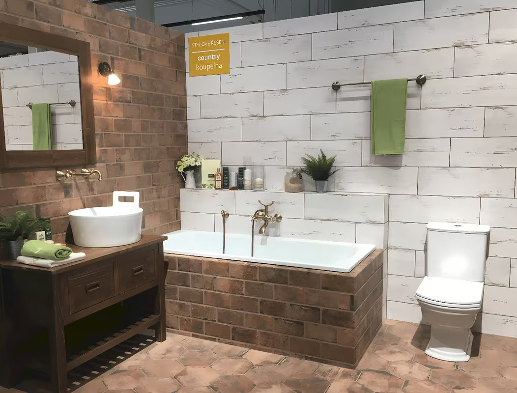 Bijeli WC monoblok Vitra Ricordi s vario odvodom, uključujući armaturu, bez WC deske