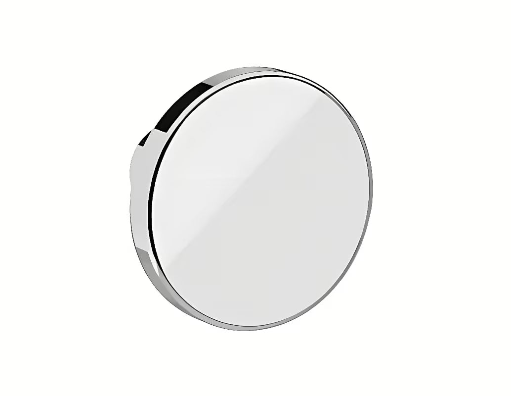 Kromirana ručkica vitra Root u sjajnoj krom izvedbi pro kopalniško pohištvo.