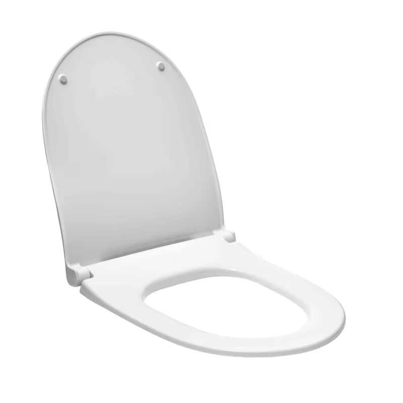 Bel duroplastni WC deska Vitra Sento z mehko Zapiranje Soft Close in hitrim snemanje Quick Release