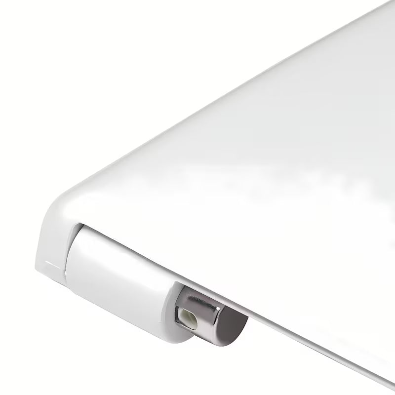 Bijela WC deska Vitra Shift od duroplasta sa mehko Zapiranje Soft Close i metalnim šarkama sa skrivenim pričvršćenjem.