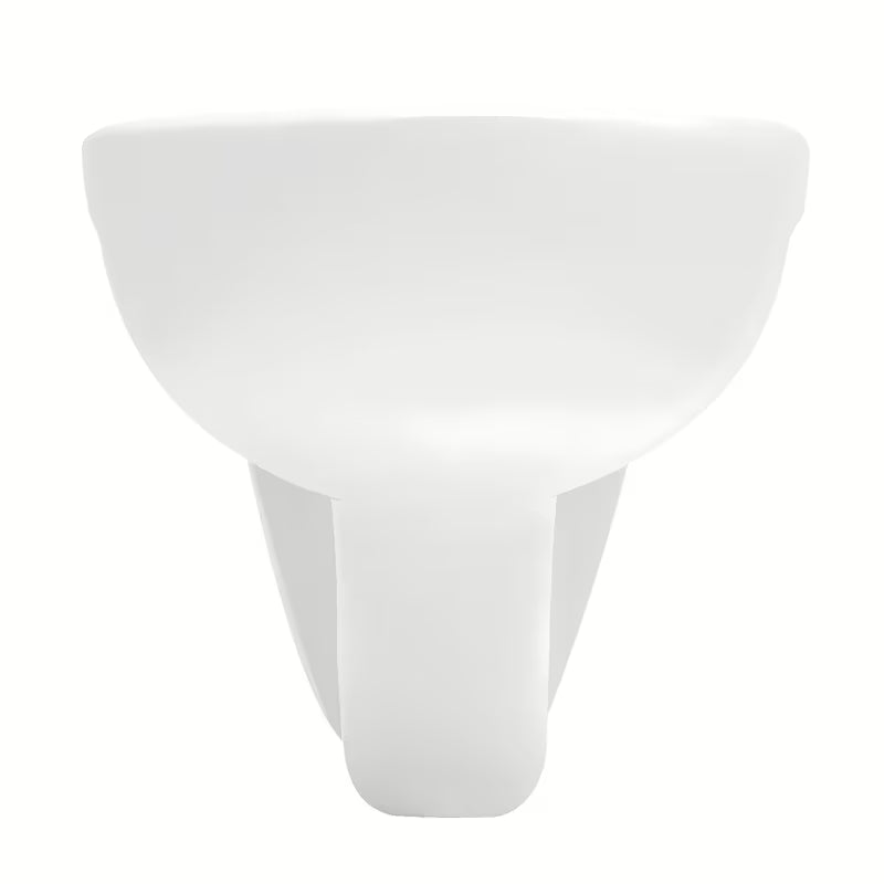 Bijeli viseča WC školjka Vitra s rimless ispiranjem pro lakšeg održavanja