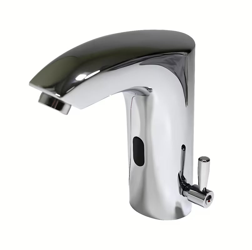 Kromirana senzorska armatura za umivalnik Weltservis Donner s infracrvenim aktiviranjem