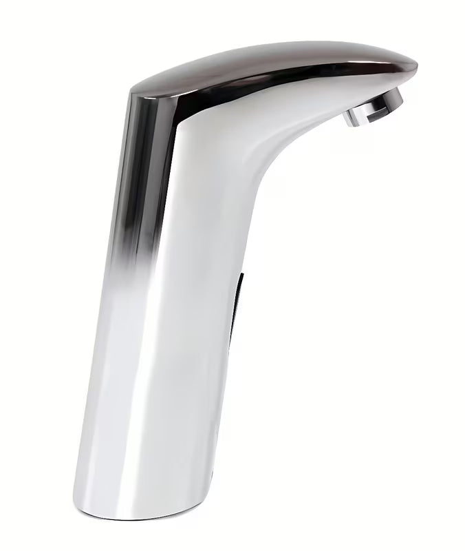 Kromirana senzorska stoječa armatura za umivalnik Weltservis Donner s infracrvenim aktiviranjem