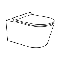 Viseča  WC  Školjka