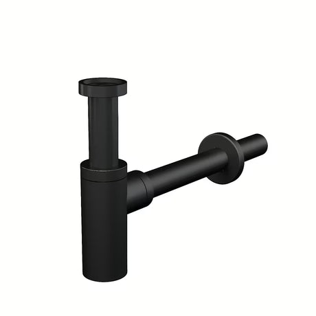 Alca dizajnerski sifon za umivalnik DN32 v črni mat izvedbi pro odtok Ø32 mm.