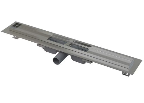 Nerjavni kanaleta za tuš Alca Chrome 65 cm pro za prho v nivoju tal