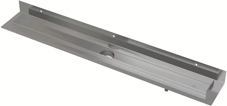 Nerjaveči kanaleta za tuš Alca APZ23 v dolžini 85 cm pro za talno vgradnjo v pršni kotiček.