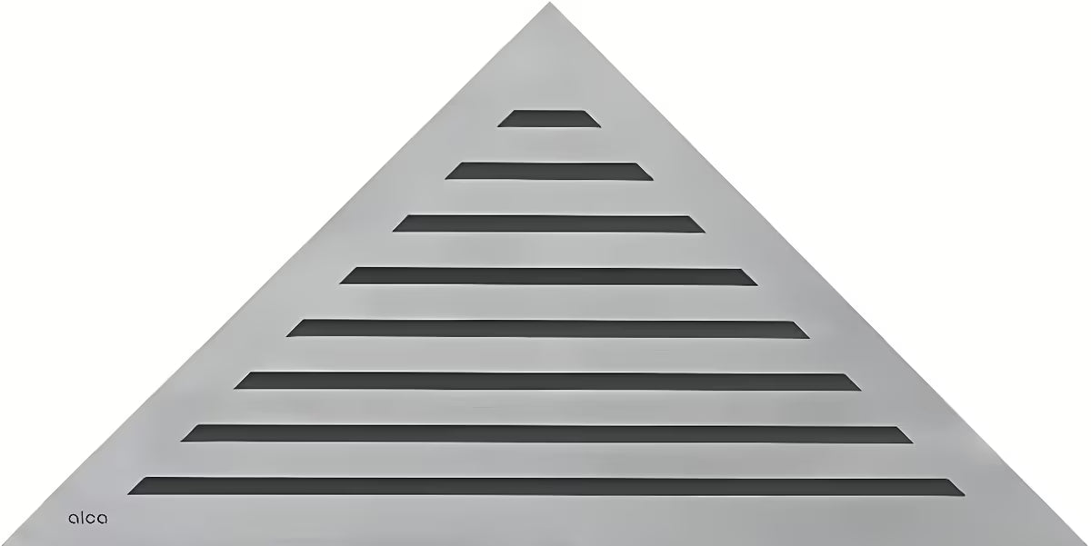 Nehrđajući rešetka za kanaleto Alca Life u četkanoj mat izvedbi pro podni kanal ARZ1