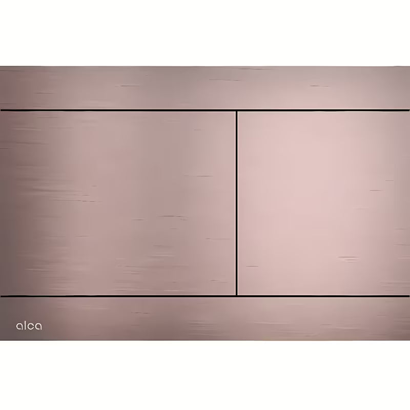 Aktivirna tipka Alca Individual FLAT Rose Gold matt iz krtačene kovine z integriranim mehanizmom