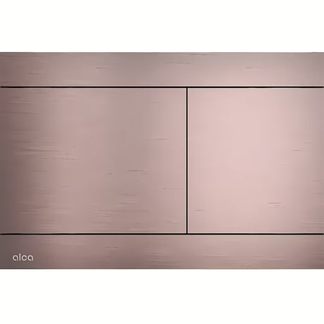 Aktivirna tipka Alca Individual FLAT Rose Gold matt iz krtačene kovine z integriranim mehanizmom