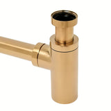 Alca Individual sifon za umivalnik DN32 u mat zlatnoj izvedbi pro umivaonik