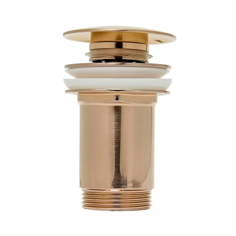 Alca Individual sifonska garnitura za umivaonik odtok Click/Clack 5/4" s preljevom u mat ružičasto-zlatnoj izvedbi