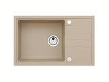 Granitno pomivalno korito Alveus Intermezzo 130 z odcejalnikom v barvi beige