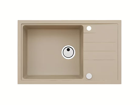 Granitno pomivalno korito Alveus Intermezzo 130 z odcejalnikom v barvi beige