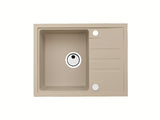 Alveus Intermezzo 30 granitno pomivalno korito z odcejalnikom v barvi beige