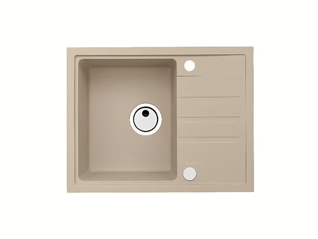 Alveus Intermezzo 30 granitno pomivalno korito z odcejalnikom v barvi beige