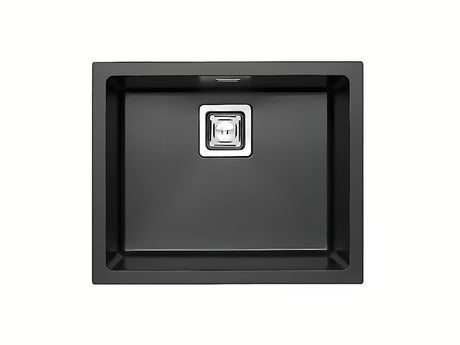 Granitno pomivalno korito Alveus Quadrix 50 v barvi twilight pro montaža za delovni pult.