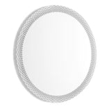 Okroglo LED ogledalo Amirro 80 cm z obodno osvetlitvijo pro za moderno kopalnico