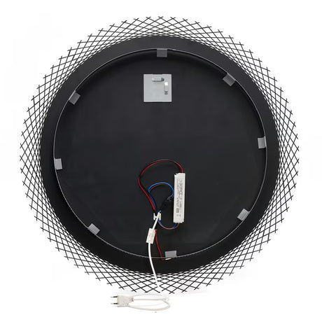 Okroglo LED ogledalo Amirro 80 cm z obodno osvetlitvijo pro za moderno kopalnico