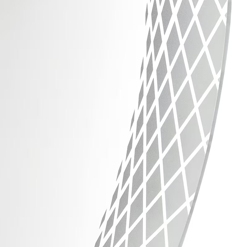 Okroglo LED ogledalo Amirro 80 cm z obodno osvetlitvijo pro za moderno kopalnico