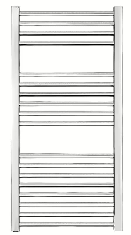 Kromiran kombiniran radiator Anima Marcus v dimenziji 50x100 cm