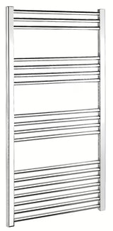 Kromiran kombiniran radiator Anima Marcus 60x120 cm, primeren za toplovodno in električno ogrevanje
