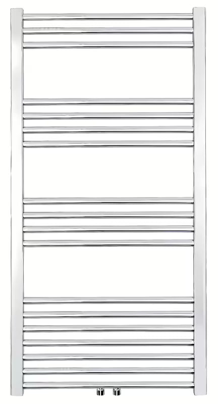 Kromiran kombiniran radiator Anima Marcus 60x120 cm s sredinskim priklopom