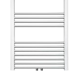 Kromiran kombiniran radiator Anima Marcus 60x120 cm s sredinskim priklopom