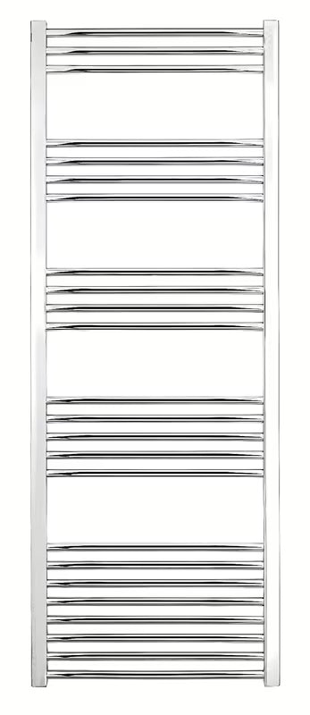 Kromiran kombiniran radiator Anima Marcus 60x160 cm, primeren za toplovodno in električno ogrevanje