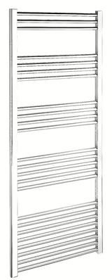 Kromiran kombiniran radiator Anima Marcus 60x160 cm, primeren za toplovodno in električno ogrevanje