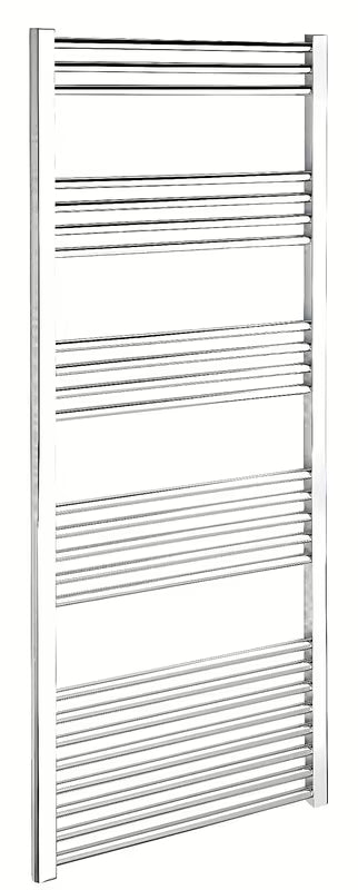 Kromiran kombiniran radiator Anima Marcus 60x160 cm, primeren za toplovodno in električno ogrevanje