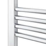 Kromiran kombiniran radiator Anima Marcus 60x160 cm, primeren za toplovodno in električno ogrevanje