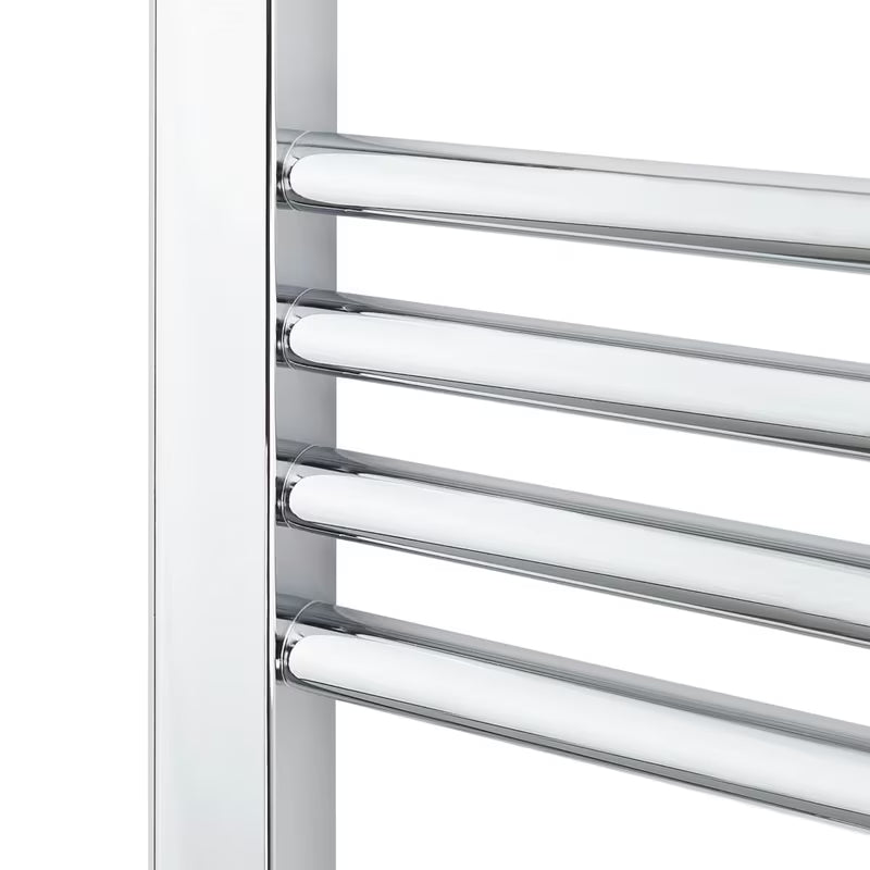 Kromiran kombiniran radiator Anima Marcus 60x160 cm, primeren za toplovodno in električno ogrevanje