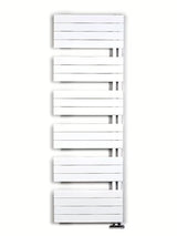 Bel kombiniran kopalniški radiator Anima Oliver 60x179 cm pro ogrevanje prostora in sušenje brisač