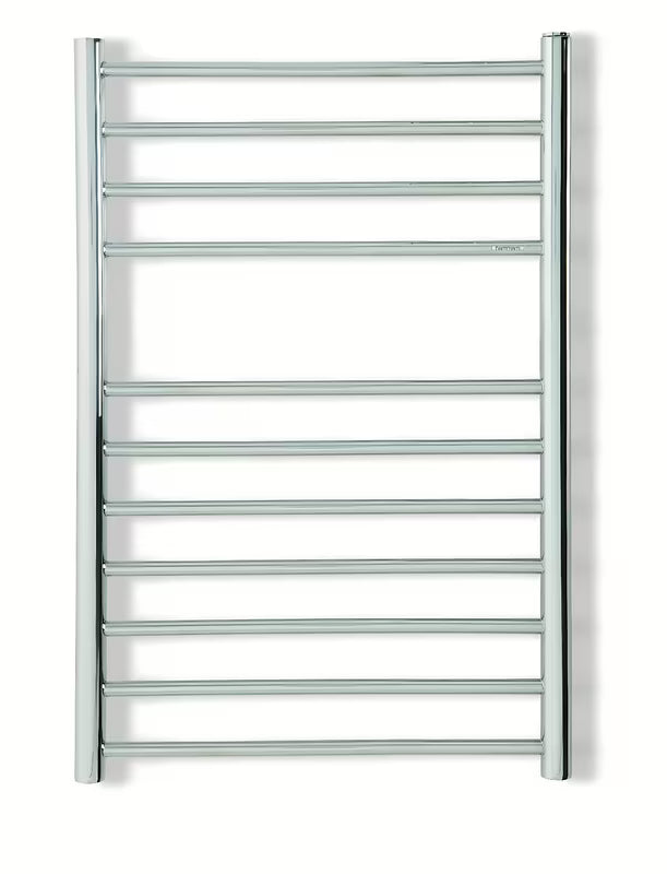 Kombiniran kopalniški radiator Anima Paul 60x75 cm v izvedbi polirano nerjavno jeklo chrome.