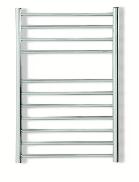 Kombiniran kopalniški radiator Anima Paul 60x75 cm v izvedbi polirano nerjavno jeklo chrome.