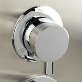 Tuš panel Anima Primeshower z enoročnim mešalnikom, zgornjo deževno prho, ročno prho in masažnimi šobami.