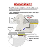 Nehrđajući kanaleta za tuš Anima 80 cm u sjajnoj krom izvedbi pro moderni tuš kabina.