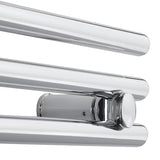 Krom kombiniran radiator Anima Titus 55x125 cm s sredinskim priklopom 50 mm