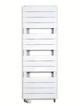 Bel kombiniran radiator Anima Viktor 122x45 cm za kopalnico pro za ogrevanje in sušenje brisač.