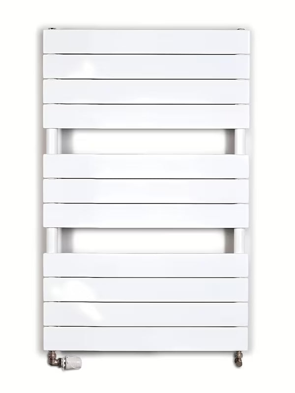 Bel kombiniran radiator Anima Viktor 60x93 cm primeren pro za ogrevanje in sušenje brisač.