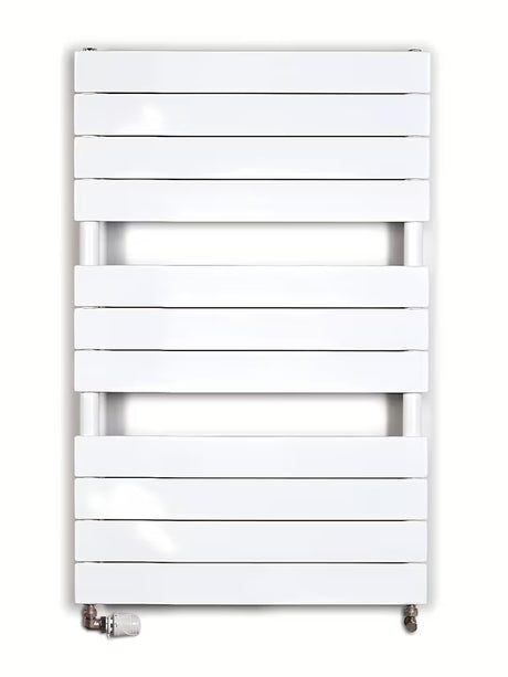 Bel kombiniran radiator Anima Viktor 60x93 cm primeren pro za ogrevanje in sušenje brisač.