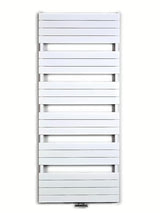 Bel kombiniran radiator Anima Viktor 179x75 cm, primeren pro za ogrevanje kopalnice in sušenje brisač.