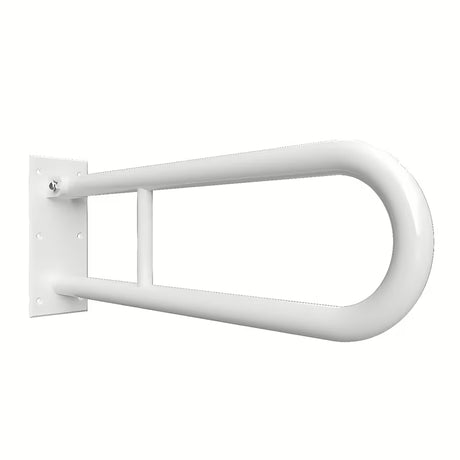 Bijele zložljivo zidne ročaj Bemeta Help program za invalide kupaonicu