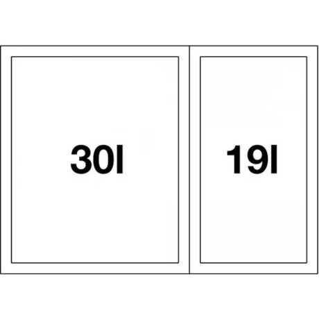 Koš za Smeti sorter Blanco Flexon II s sodobnim in funkcionalnim dizajnom za kuhinjo