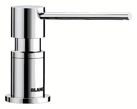 Kromiran dozator detergenta  Blanco Lato pro za montažo v odprtino 35 mm