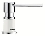 Belo-krom dozator detergenta  Blanco Lato z zgornjim polnjenjem